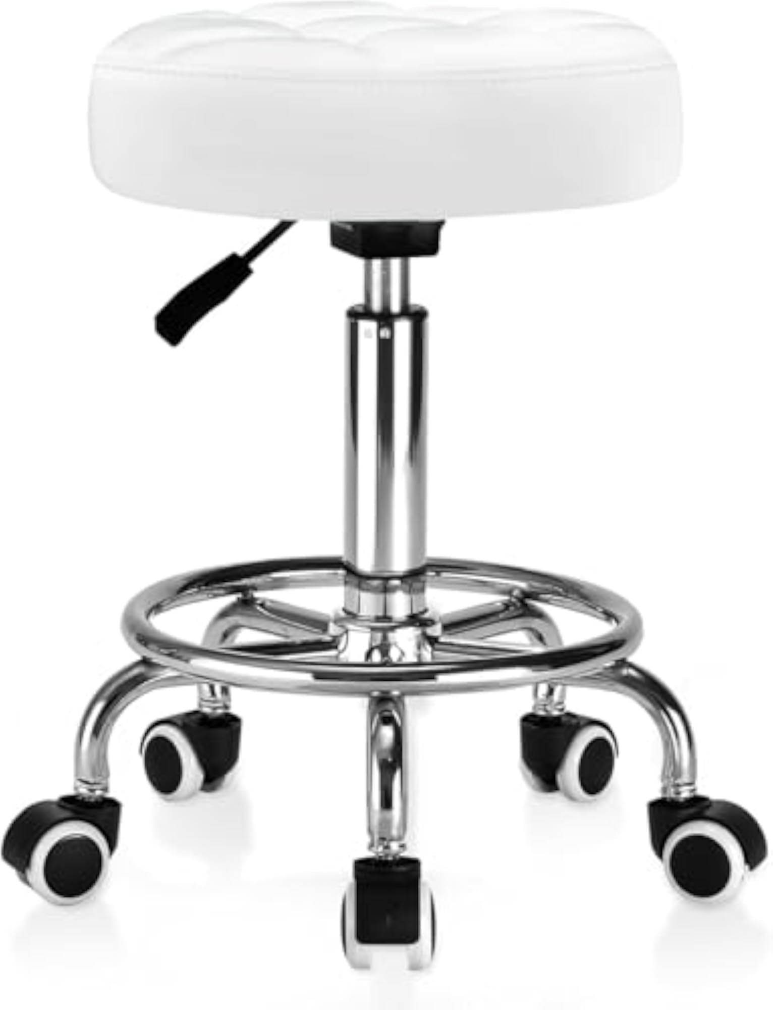 Adjustable Rolling Stool with Wheels, Gift Idea